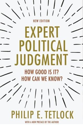 Expert Political Judgment book cover