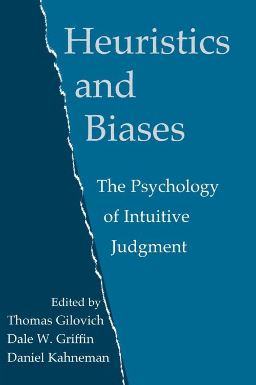 Heuristics and Biases book cover
