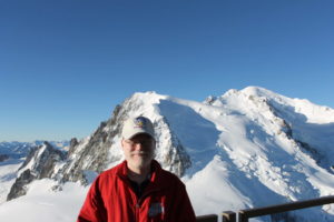 Mark Paradis Profile Pic 3. Picture on Mont-Blanc.