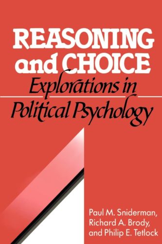 Reasoning and Choice book cover